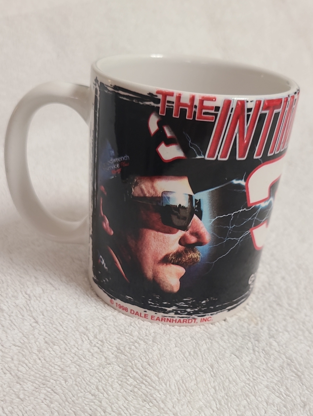 Dale Earnhardt Jr. Black Graphic Ceramic Coffee Mug